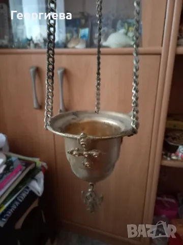 Бронзово кандило , снимка 9 - Антикварни и старинни предмети - 50318642