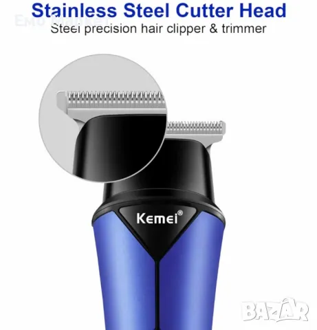 Професионална безжична машинка за подстригване - Kemei KM-641, снимка 9 - Машинки за подстригване - 48940619