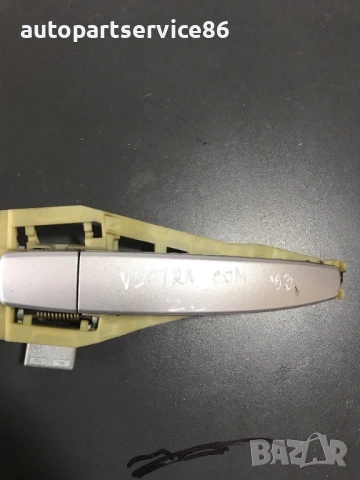 Дръжка за външна задна лява врата сребриста за Opel Vectra Estate (2002-2006) 13106604