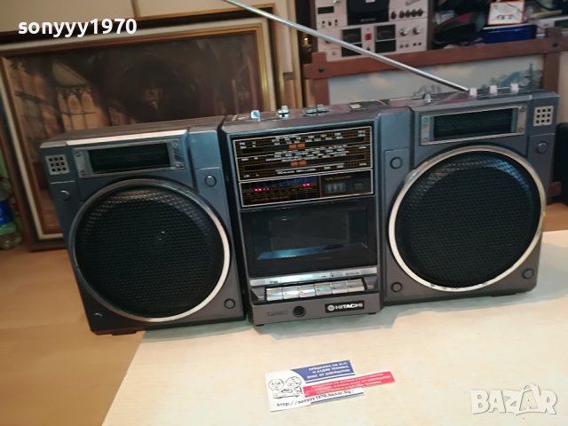 HITACHI TRK-2200E 1202231133, снимка 6 - Радиокасетофони, транзистори - 39645609