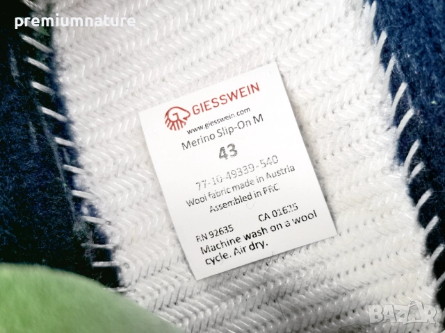 ○ GIESSWEIN ○ маратонки ○, снимка 4 - Маратонки - 46741534