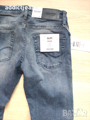 Мъжки дънки Jack&Jones размер 31, снимка 5 - Дънки - 44782026