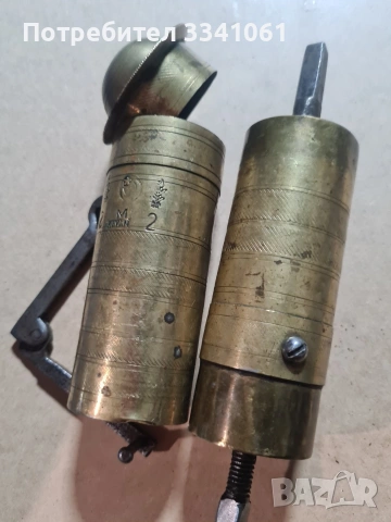 Османска месингова мелничка за кафе, снимка 4 - Антикварни и старинни предмети - 53290693