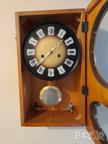 Стар стенен часовник-Янтар, снимка 12 - Антикварни и старинни предмети - 31128266