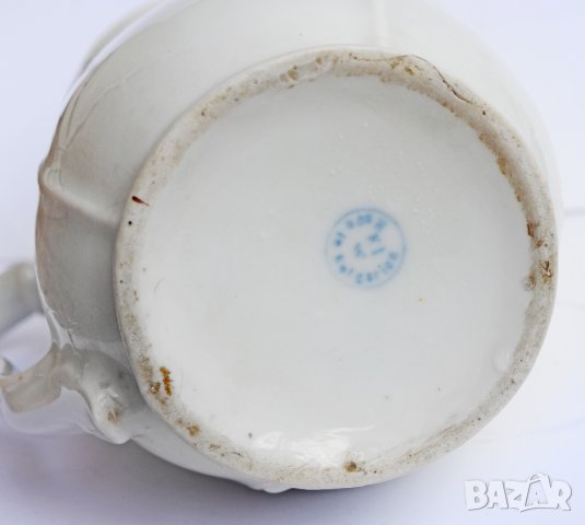 Стар български порцелан каничка латиера, снимка 3 - Сервизи - 38341447