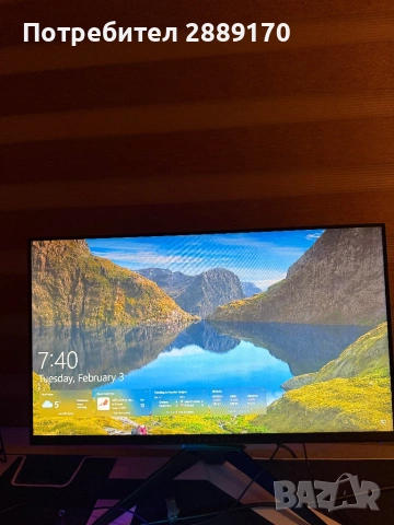 Геймърски монитор dell alienware 240Hz, снимка 2 - Монитори - 53350944