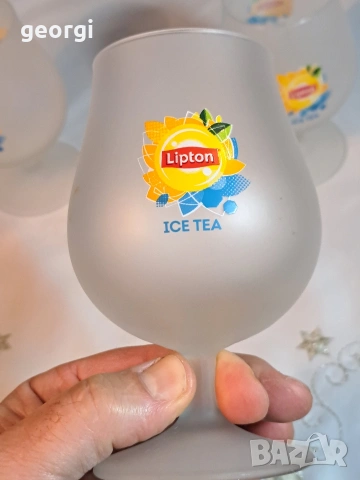 винтидж чаши за студен чай Lipton 32/2, снимка 3 - Чаши - 53064936