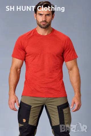 DEVOLD T-Shirt 100% Merino Wool размер L тениска 100% Мерино вълна - 395