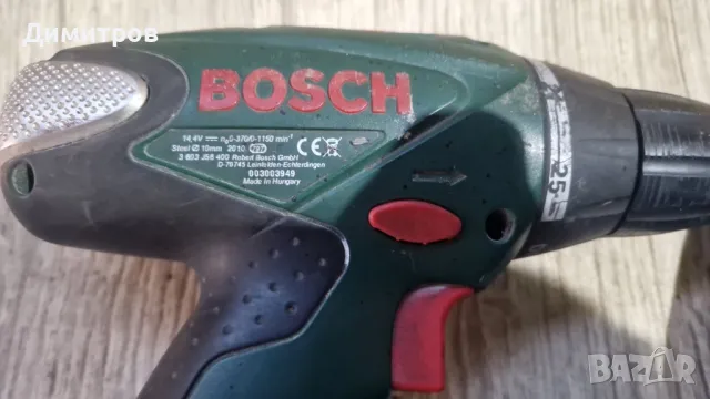 Акумулаторен винтоверт Bosch PSR 14,4 Li-2., снимка 4 - Винтоверти - 48901945