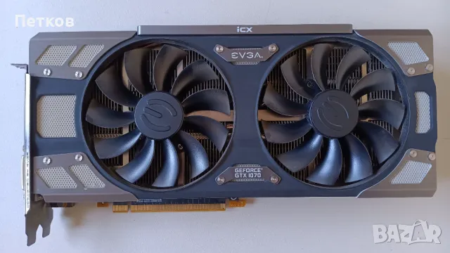 видео карта EVGA GeForce GTX 1070 FTW2 GAMING 08G, снимка 4 - Видеокарти - 48827133