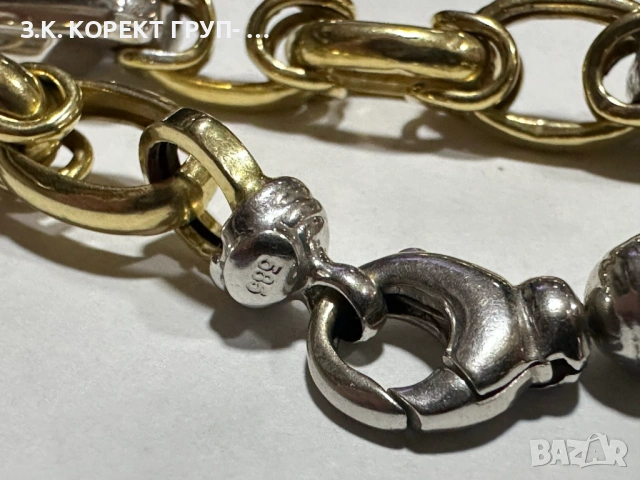 Златен синджир 14к, 41.53гр, снимка 8 - Колиета, медальони, синджири - 53236280