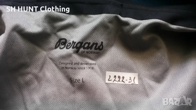 Bergans of NORWAY RECCO Wateerproof Stretch Jacket размер L еластично яке водонепромокаемо - 977, снимка 13 - Якета - 48924131