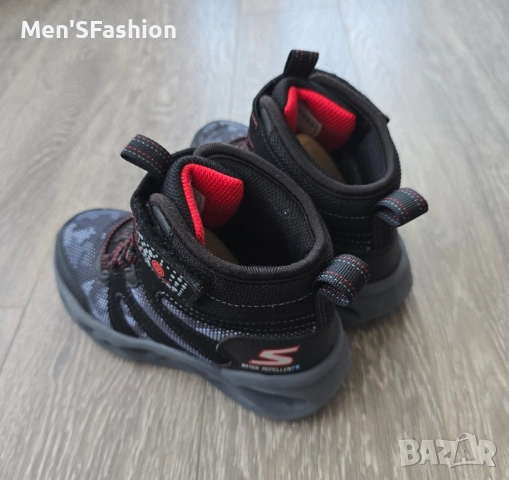 Skechers Lights - светещи боти обувки, снимка 9 - Детски маратонки - 51815955