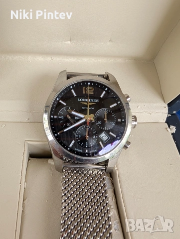 longines хронограф в много добро състояние 