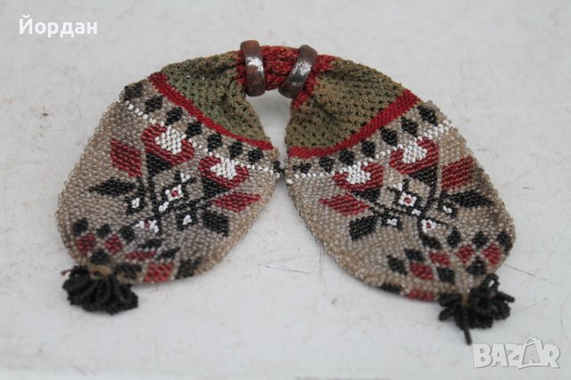 Стара торбичка,пунтия за пари със синджир, снимка 10 - Антикварни и старинни предмети - 38288749