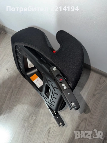 МОНИ Стол за кола - седалка 22-36 кг. OFFICER ISOFIX Черна, снимка 5 - Столчета за кола и колело - 52672597