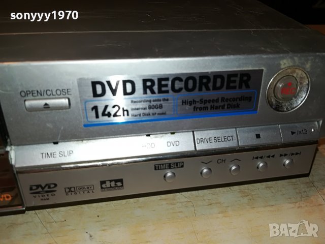 panasonic dmr-e85heg hdd&dvd recorder 2412221921, снимка 6 - Плейъри, домашно кино, прожектори - 39103151