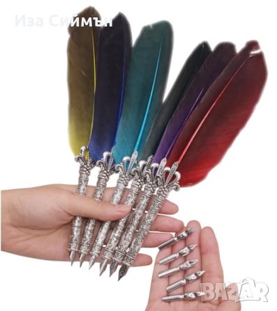 Тънкописци с естествени пера