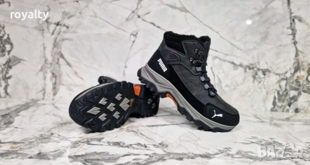 Puma Мъжки Ватирани Боти 40-46 Номер , снимка 5 - Мъжки боти - 52510418