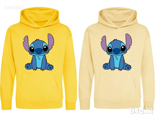 Качествени детски суичъри Stitch Стич Цветове и размери, снимка 3 - Суичъри - 47675064