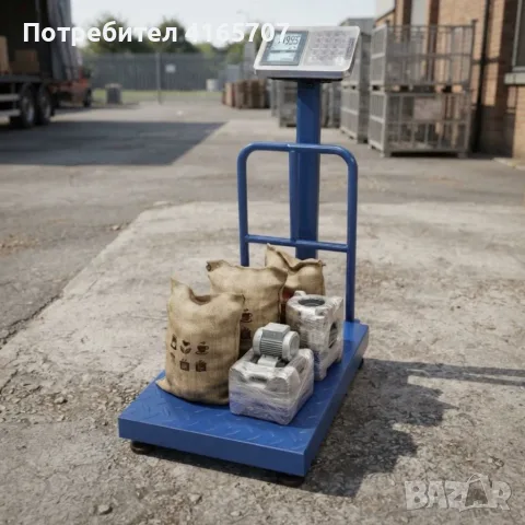 Електронна платформена везна 150 кг 30×40 см, снимка 2 - Везни - 55729413