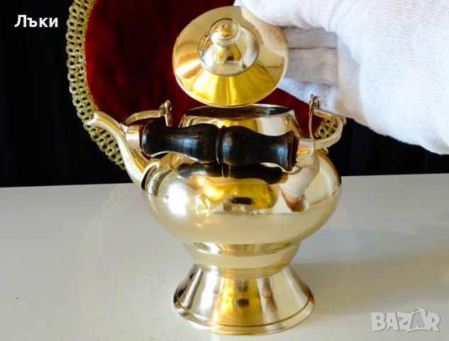 Бронзов чайник,кана,Лампа на Аладин. , снимка 5 - Антикварни и старинни предмети - 39971756