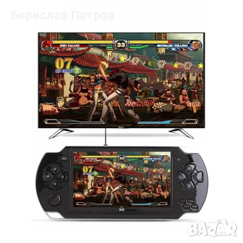 Конзола за игри с 8 GB памет, 4,3 инча дисплей PSP21, снимка 3 - Други игри и конзоли - 55783878