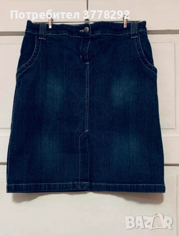 Поли дамски, дънкови и други, къси, 9 броя, р-р 42-44, 8 до 15 лв брой, снимка 10 - Поли - 52027200