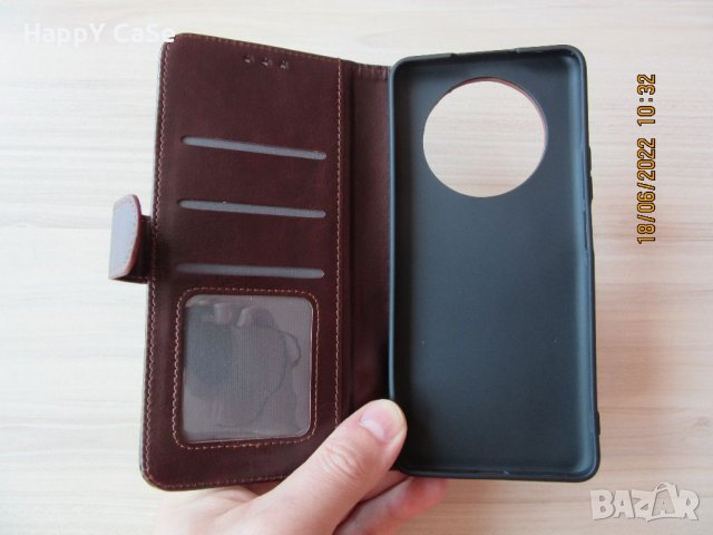 Honor Magic 4 Pro 5G / X8 / X7 / X9 / Хоризонтален кожен калъф кейс тефтер, снимка 11 - Калъфи, кейсове - 37075131