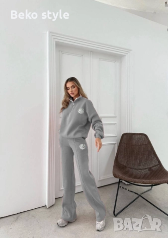 Ватирани дамски екипи налични в Черно Зелено Сиво, снимка 3 - Спортни екипи - 52513287