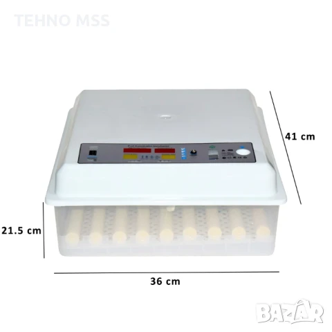Автоматичен инкубатор MS-36 яйца (12V/220V)