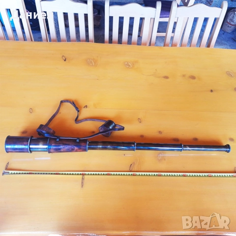 Далекоглед,  телескоп  от бронз с античен дизайн , снимка 5 - Морски сувенири - 43060835