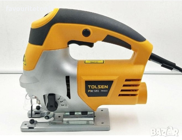 Прободен трион/Зеге Tolsen 800W,адаптор за прахоулавяне, куфар, включен 1бр. ножче за прободен трион, снимка 5 - Други инструменти - 34527467