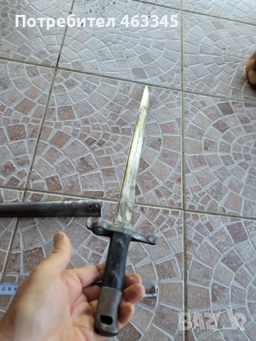 Щик, нож, байонет, снимка 9 - Антикварни и старинни предмети - 51085205