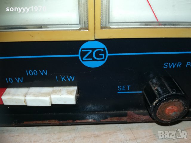 поръчано-zetagi model 500-swr power meter-made in italy, снимка 9 - Други - 30180359