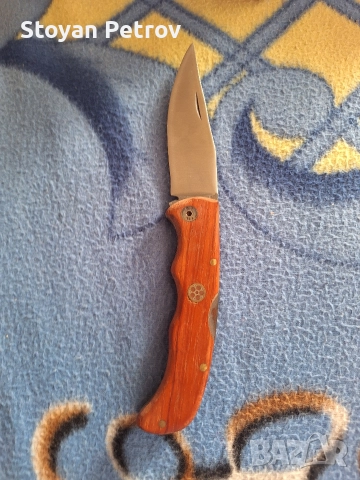 Сгъваем нож със калъфче, снимка 5 - Ножове - 52972003