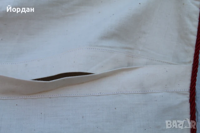Възглавница с бродерия на ленена панама, снимка 13 - Антикварни и старинни предмети - 50565588