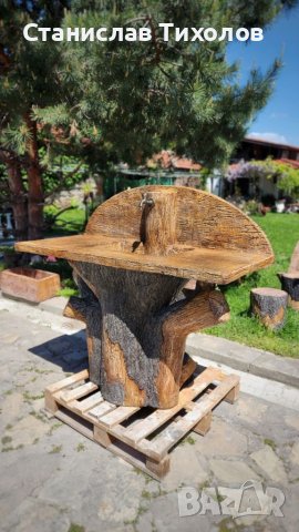 Градински чешми от щампован бетон имитация на дърво, снимка 6 - Други - 40664219