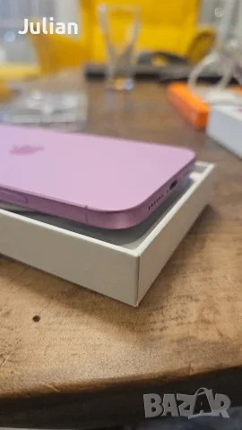 Iphone 16 plus 128 GB Pink като нов, снимка 4 - Apple iPhone - 56467886