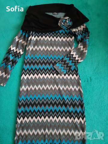 РОКЛИ НОВИ дамски Зима с отстъпка, снимка 4 - Рокли - 34256778