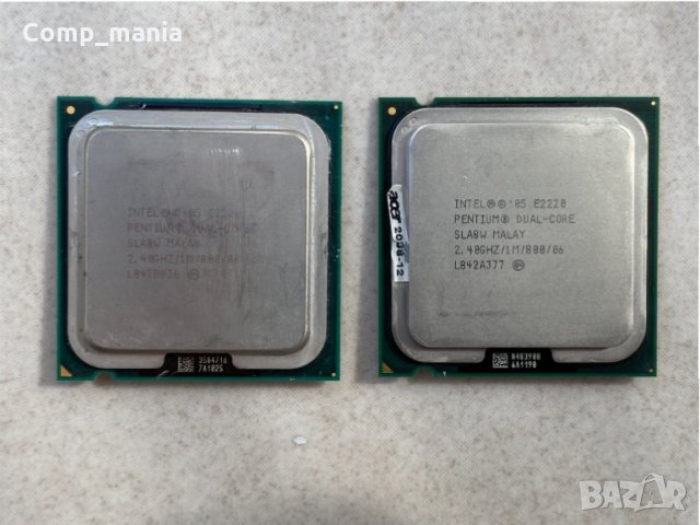 Двуядрени процесори Intel DUO CORE E2140, E2180, E2200, 6300, снимка 3 - Процесори - 30040035