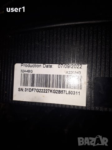 Led smart tv hisense 32a4bg за части или ремонт, снимка 2 - Телевизори - 42225765