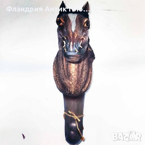 Закачалка конска глава, снимка 2 - Декорация за дома - 29787644