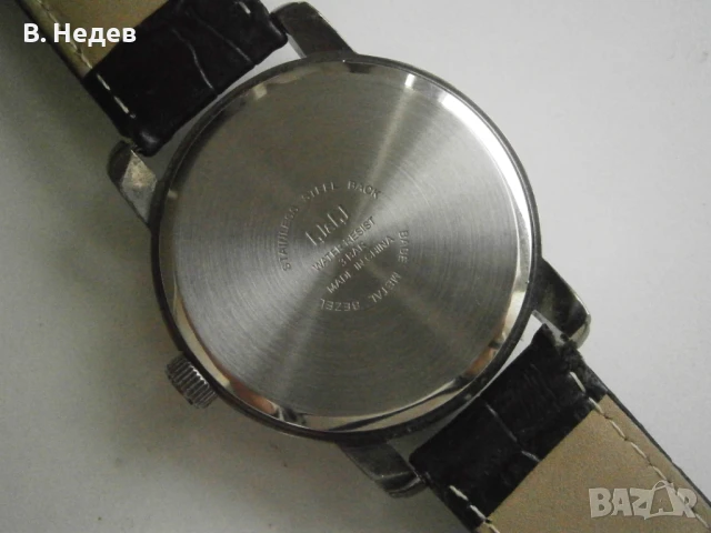 НОВ! Q&Q quartz watch, нова батерия, 41 мм без коронката, снимка 6 - Мъжки - 50492910