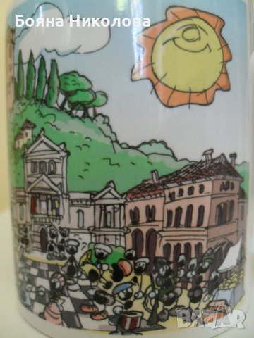 Чаша за кафе/чай от град Конелиано (сувенирна), снимка 4 - Чаши - 36818981