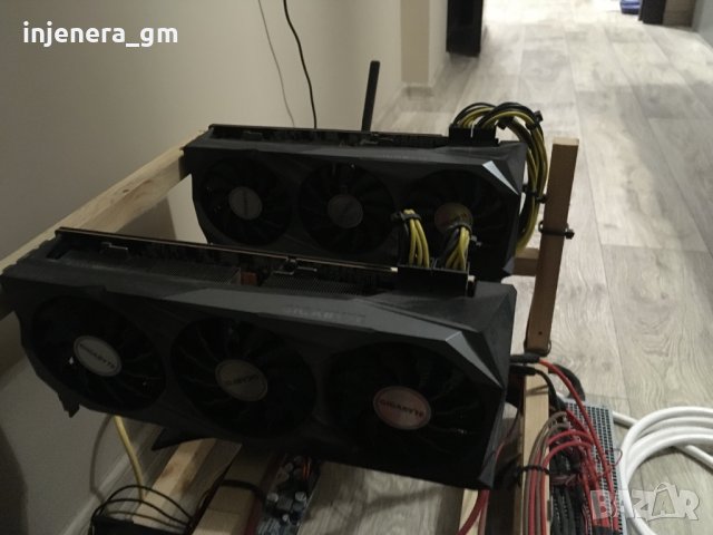 Копачка риг видео карти RX6800XT, снимка 4 - Геймърски - 38265991