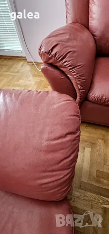 Диван с два фотьойла, снимка 9 - Дивани и мека мебел - 56011844