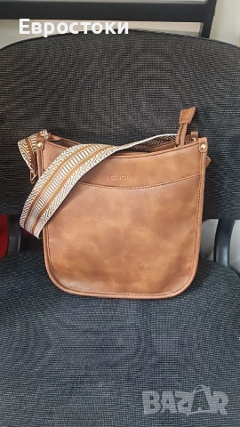 CLUCI Vegen Дамска чанта за рамо Cluci, чанта от изкуствена кожа, модерна чанта с 2 регулируеми каиш, снимка 5 - Чанти - 50704276