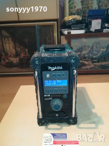 makita-строително радио-внос англия, снимка 7 - Радиокасетофони, транзистори - 29413419