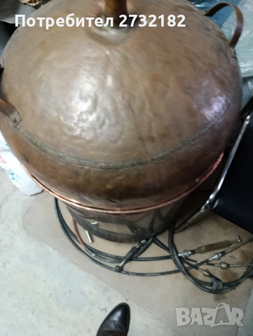 Казан за ракия, меден, снимка 2 - Други стоки за дома - 53995398